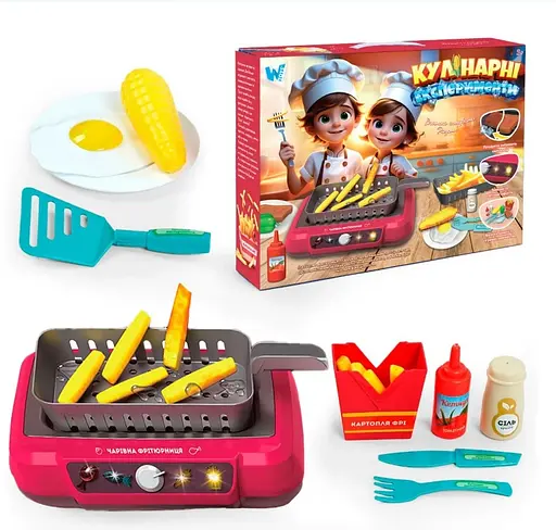 Кулинарные эксперименты WToys, 13 аксессуаров, продукты