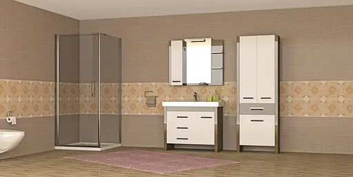 Душевая кабина Eger Rudas 90x90 на низком поддоне 599-001/L - фото 4