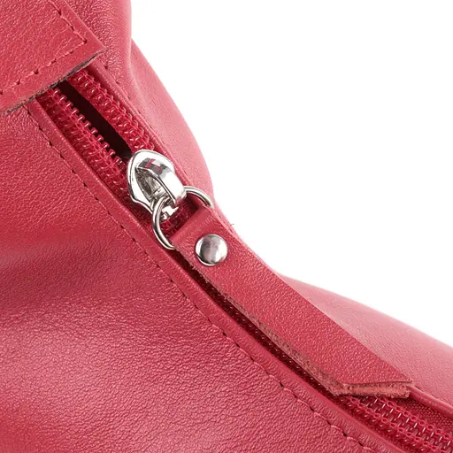 Сумка багет Shvigel с регулируемым ремнем из гладкой натуральной кожи 26х13х6.5 см sum0027029 - фото 6