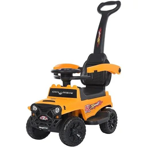 Каталка-толокар Bambi Racer M 4845-6: комфорт и развлечения для вашего малыша, желтая