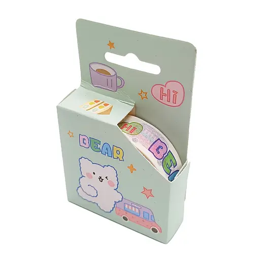 Скотч декоративний "Улюблений ведмедик" E-601-6