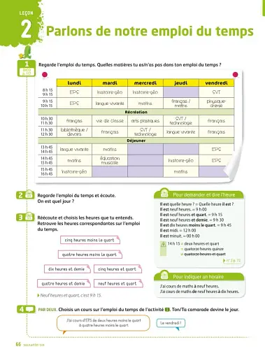 Adomania. Niveau 1 Livre de l'eleve + CD-ROM - фото 4