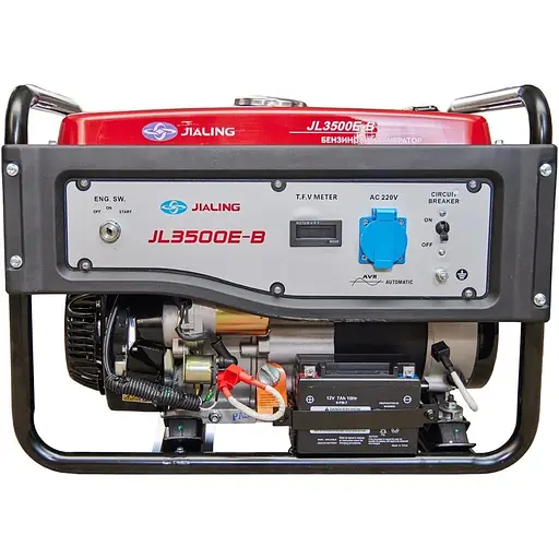 Генератор бензиновый JIALING JL3500E-B 3 кВт 1-фазный - фото 1