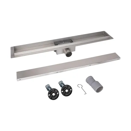 Душевой канал Qtap Taurus Tile900 из нержавеющей стали и сухим затвором под плитку - фото 5