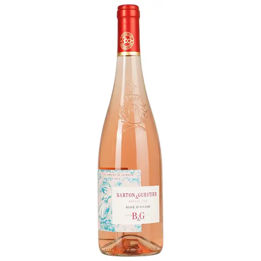 Вино Barton&Guestier Rose d’Anjou, розовое, сухое, 10,5%, 0,75 л (718847) - фото 1
