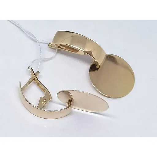 Золотые серьги. 470087 - фото 4