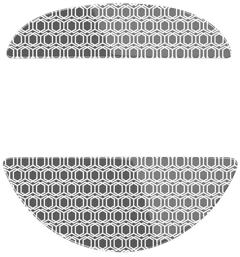 Скляні глайди до HATOR Quasar 2 (ACC098) white - фото 1