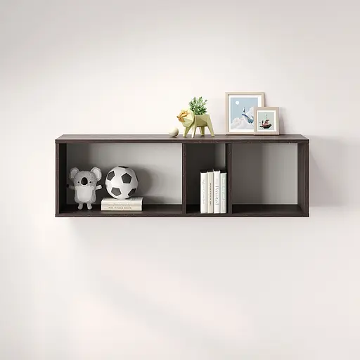 Полка настенная MebelStar Лилу 110x27x34 см Дуб ристрето (MBS-1365)