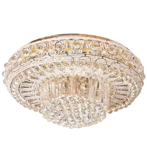Люстра Brille потолочная торт с подсветкой LED E14 40W G (BCL-629C/9)