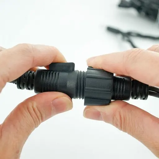 Гирлянда-нить уличная 100 led с переходником 10 м - фото 4