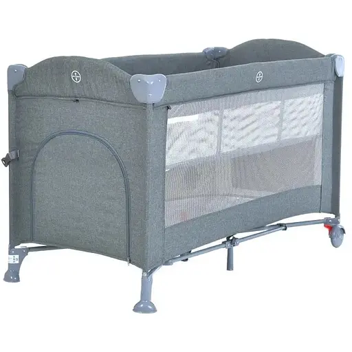 Манеж-кровать El Camino ME 1098 UNITY+ Gray 2 в 1 с пеленатором, колесами и аксессуарами - фото 2