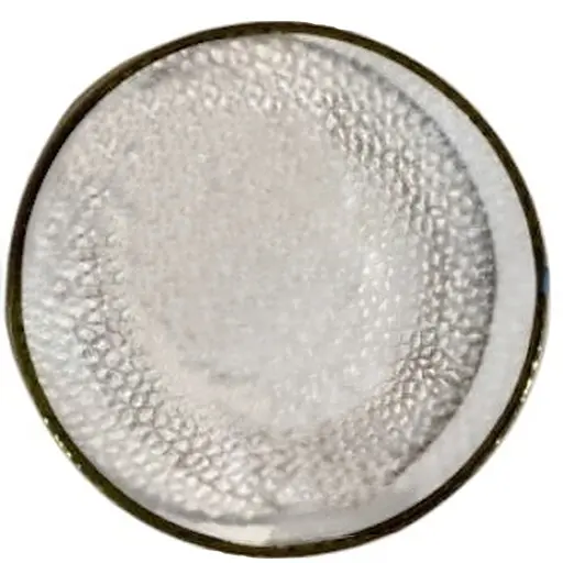 Тарілка Ardesto Dew 21 см прозора (AR5038)