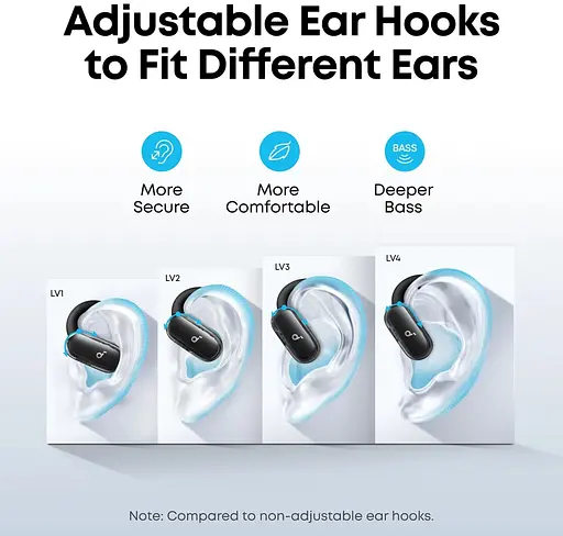 Bluetooth-гарнітура Anker SoundCore V40i Black (A3878G11) - фото 9