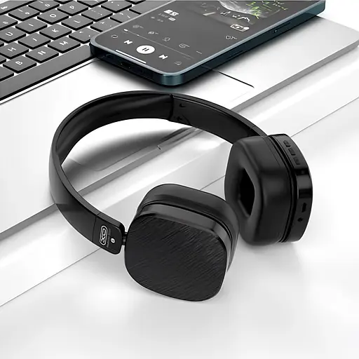 Бездротові Bluetooth stereo навушники (гарнітура) XO BE23 (Black) - фото 5