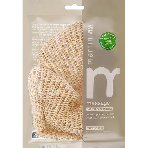 Мочалка-перчатка Martini Spa Natural Exfoliating Glove из сизаля (0401MMM)