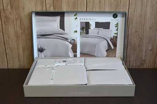 Постільна білизна Lucca Wind Сатин Делюкс La Romano pbe0051261 - фото 2