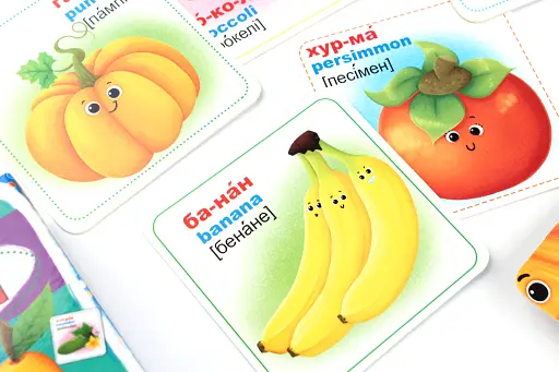 Розумні картки. Фрукти та овочі. 30 карток - фото 5