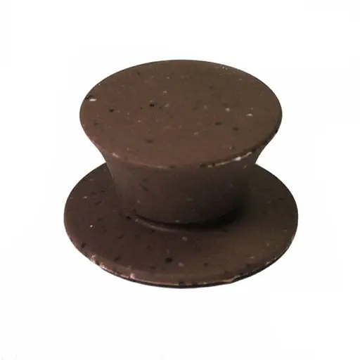 Кноб к крышке Fissman темно коричневый мрамор (9914)