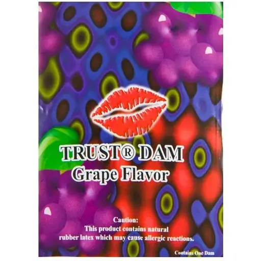 Латексна серветка One Latex Dental Dams (виноград) 1 шт.