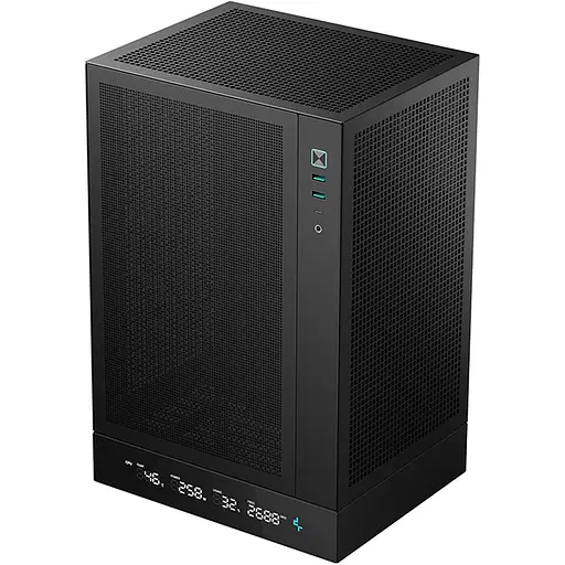 Корпус DeepCool CH170 Digital Black (R-CH170-BKNPI0D-G-1) [146736]