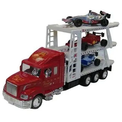 Іграшкова вантажівка з платформою для машинок IM78C