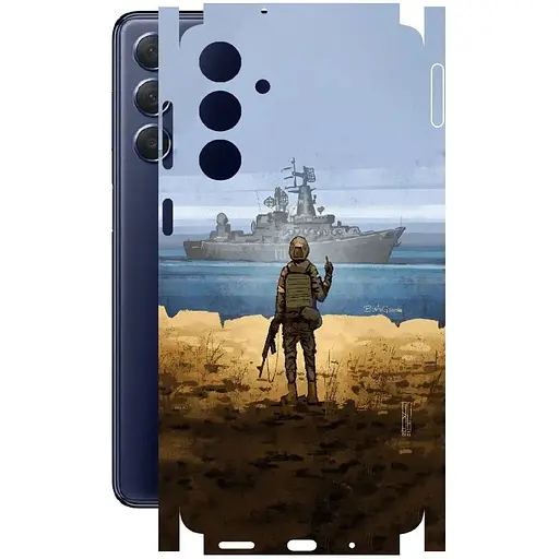 Захисна плівка StatusSKIN для Samsung Galaxy M55s M558 Корпус Вініл Корабель