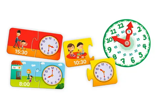 Настольная игра Trefl Первые открытия. Часы (новая версия) (02163) - фото 2