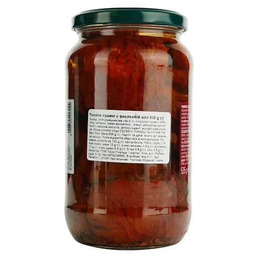 Томаты сушеные Casa Rinaldi в растительном и оливковом масле 535 г - фото 4