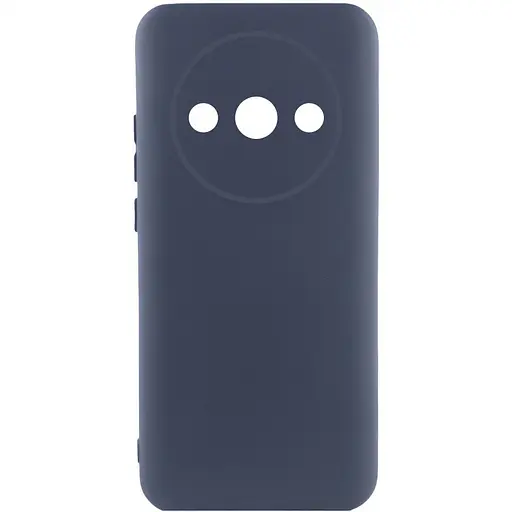 Чехол Lakshmi Silicone Cover Full Camera A для Xiaomi Redmi A3 Синий/Midnight Blue