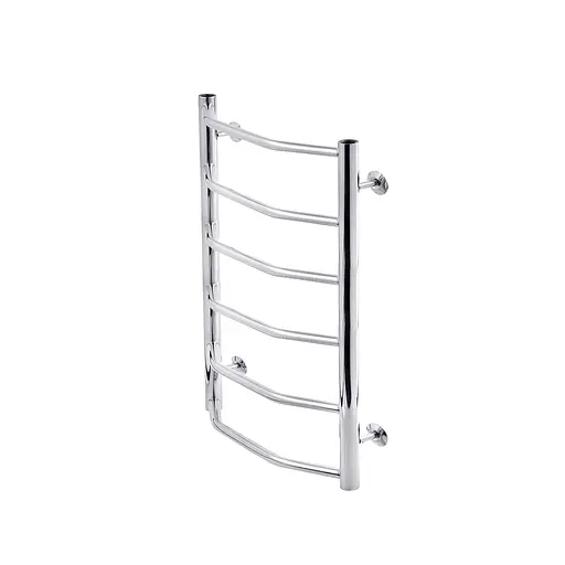 Полотенцесушитель водяной Kroner Трапеция ДТ10 800x530/6 CV019204, Хром, нижнее - фото 3
