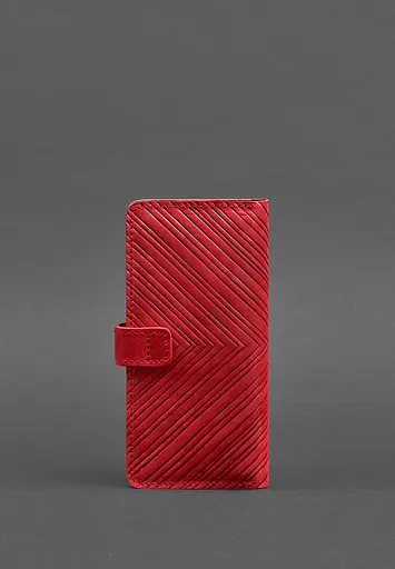 Кожаное женское коралловое портмоне 7.0 Инди. - фото 6