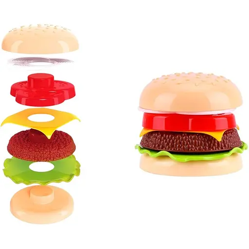 Пірамідка Гамбургер ТехноК, 8x8x7 см