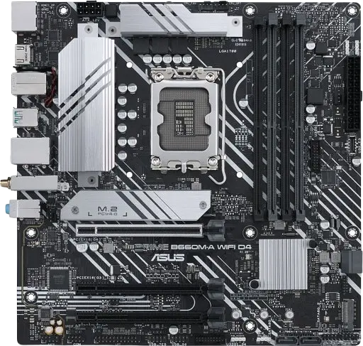 Материнська плата Asus B660M-A Prime D4-CSM LGA 1700 (PRIME B660M-A D4-CSM) - фото 2