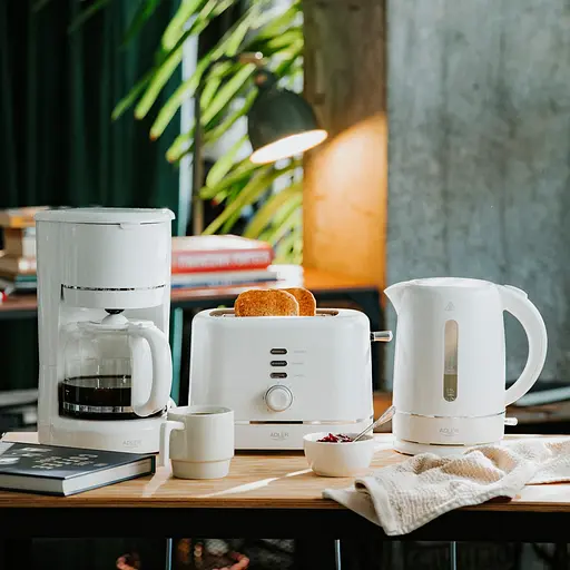 Тостер Adler AD 3224 white 850Вт/ 2 відділення/7 режимів підсмажування/розморожування/підігрів булок - фото 12