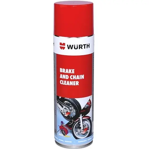 Очисник Wurth Chain Cleaner ланцюгів для мотоциклів 500 мл (089301421)
