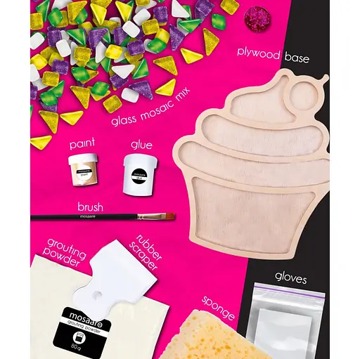 Дитячий набір для творчості кришталева мозаїка "Кекс" MA1006 - фото 3