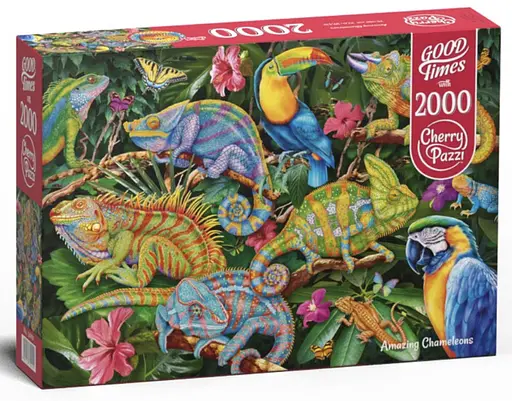Пазли CherryPazzi Дивовижні хамелеони, 2000 елементів, 70x100 см