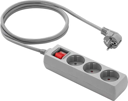 Мережевий фільтр Logan SFG3-1.8 Grey - фото 3