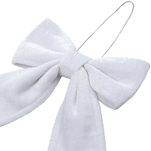 Украшение декоративное Yes! Fun Бант 12x13.5 см белое (975089) - фото 2