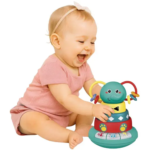 Інтерактивна розвиваюча іграшка Kiddi Smart Слоненя Грайко (1305-UK) - фото 4