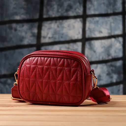 Женская сумка Vintage из натуральной кожи 20х14х7 см sum0027610 - фото 10