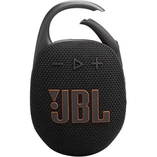 Колонка портативна 1.0 JBL Clip 5 Black, 7B, Bluetooth, живлення від акумулятора, IP67 водонепроникна - фото 1