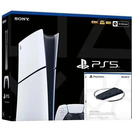 Ігрова консоль Sony PlayStation 5 Slim Digital Edition + Вертикальна підставка