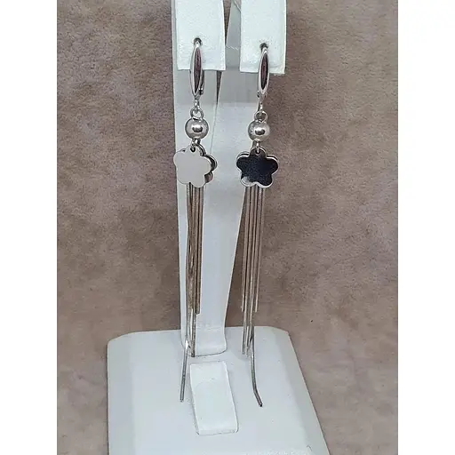 Серебряные серьги-подвески TOP Silver. 520527 - фото 3