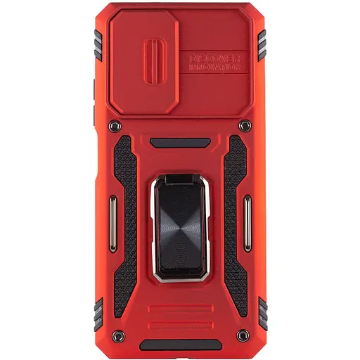 Ударостійкий чохол Camshield Army Ring для Xiaomi Redmi 10 Червоний / Red