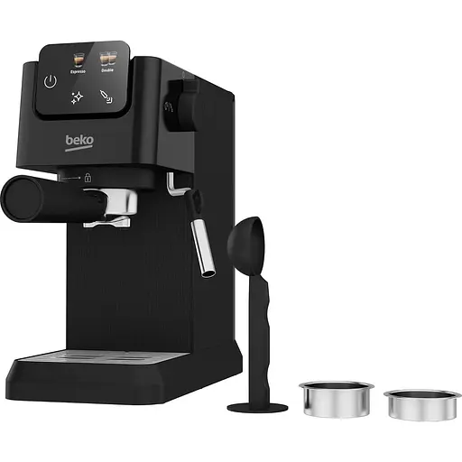 Кофеварка Beko рожковая 1.1 л молотая черный - фото 2