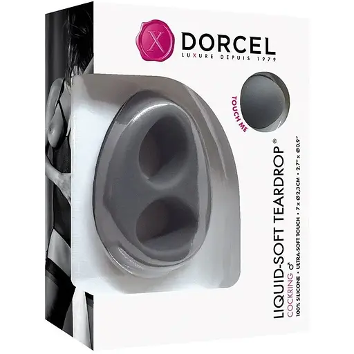 Эрекционное кольцо Dorcel Liquid-Soft Teardrop - фото 2