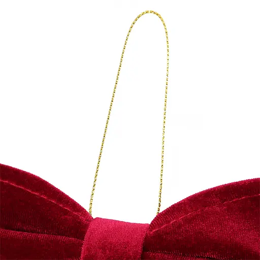 Украшение декоративное Yes! Fun Бант 12x13.5 см бордо (975090) - фото 2