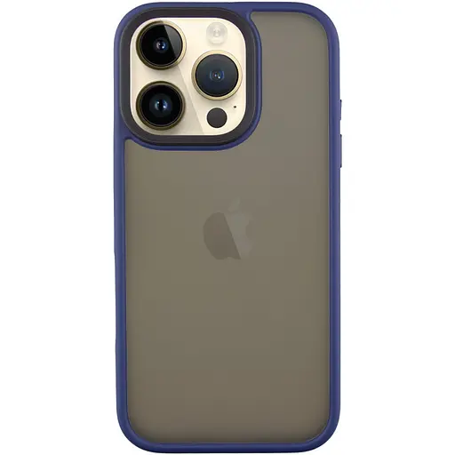 Чохол Epik TPU+PC Metal Buttons для Apple iPhone 16 Pro Max 6.9 Синій