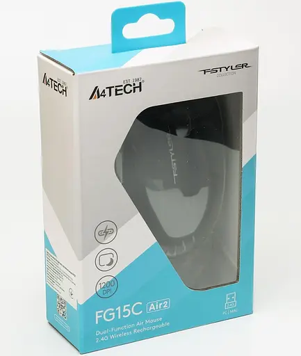 Бездротова миша A4Tech Fstyler FG15C Air2 Black (FG15C Air2 (Black)) - фото 10